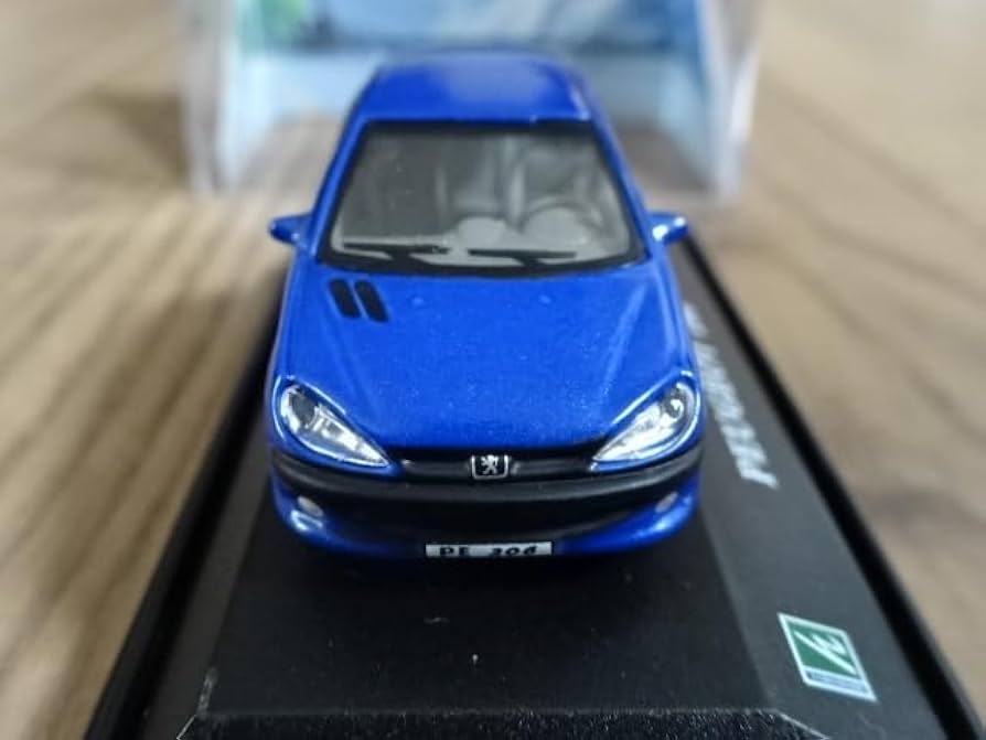Amazon | HONGWELL Cararama 1/72 Peugeot 206 ブルー 青色